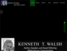 Tablet Screenshot of kennethwalsh.com